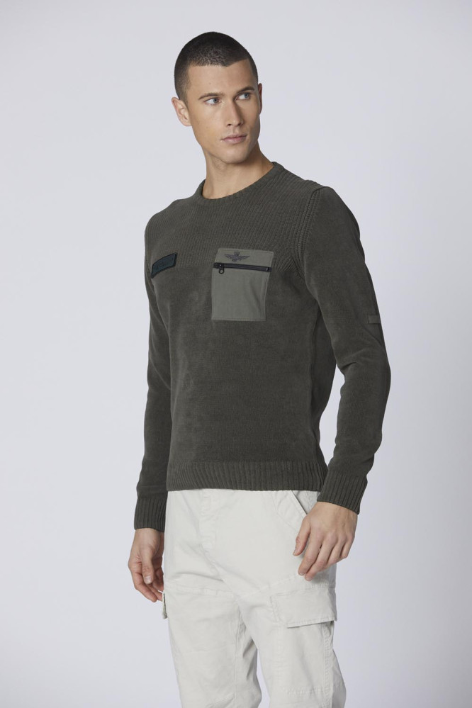 Svetr maglia girocollo 242MA1515L539