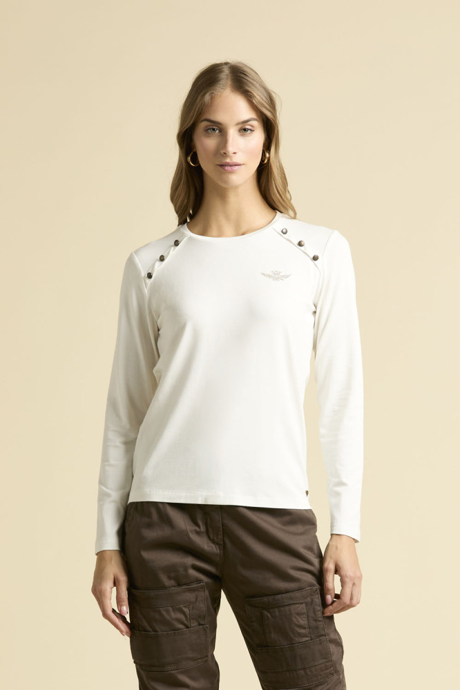 Tričko t-shirt manica lunga 252TS2457DJ00656