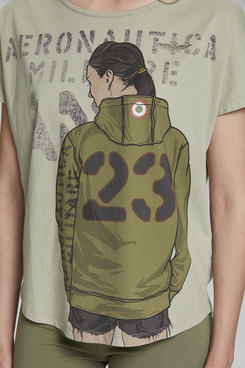 detail Tričko t-shirt m.c. 221TS1974DJ359