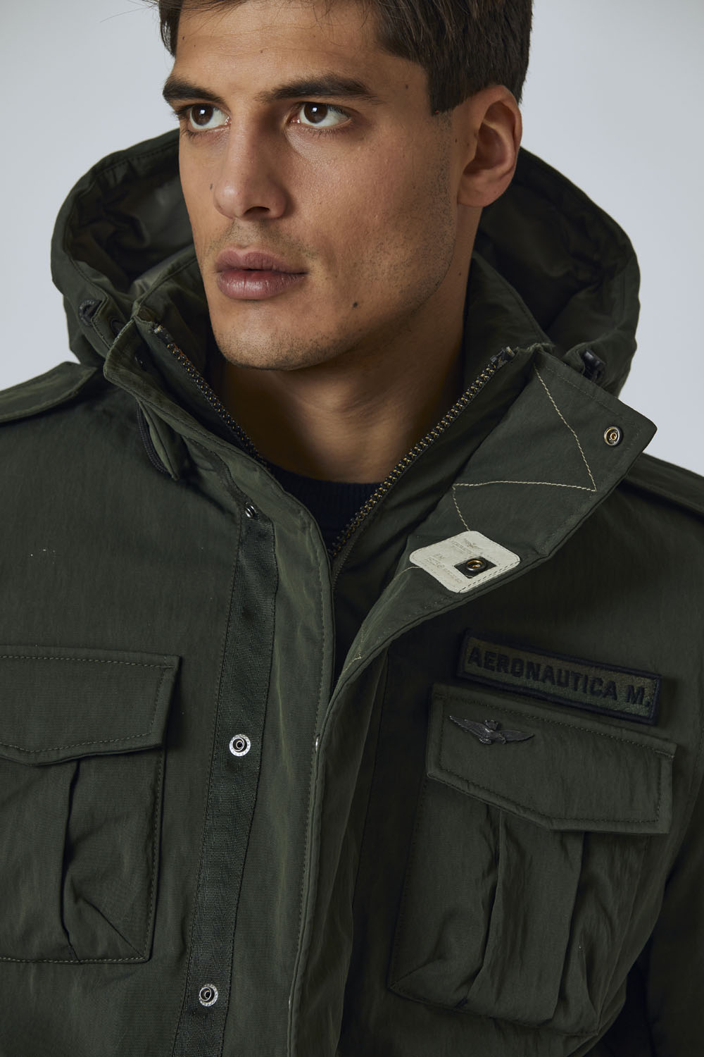 detail Bunda field jacket 222AB2035CT2932