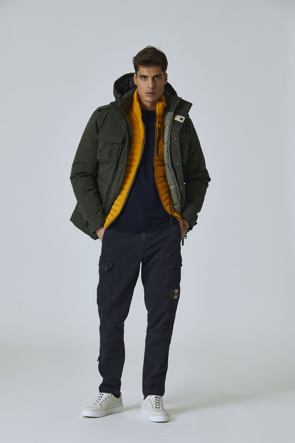 detail Bunda field jacket 222AB2035CT2932