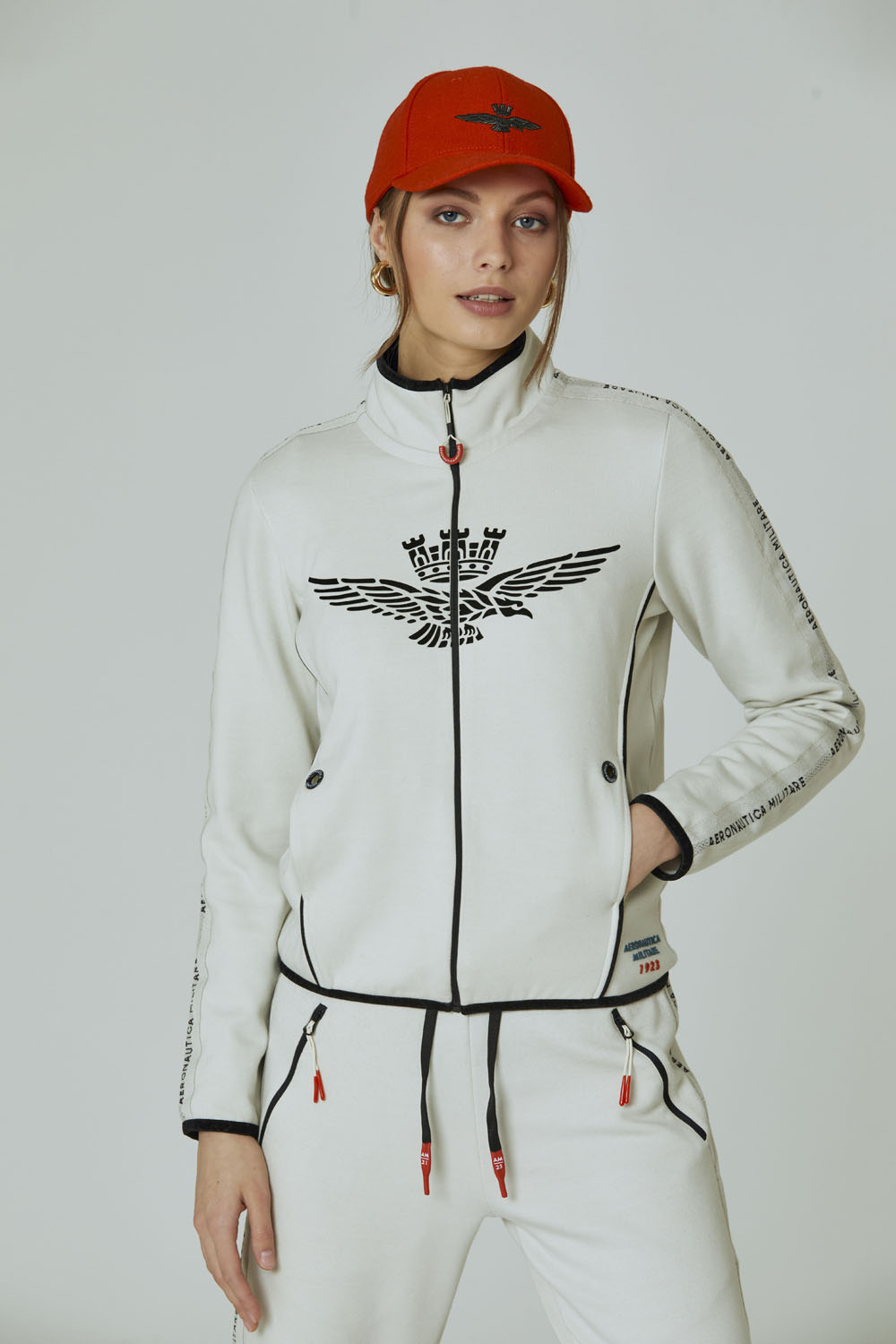 detail Mikina felpa full zip 222FE1731DF483