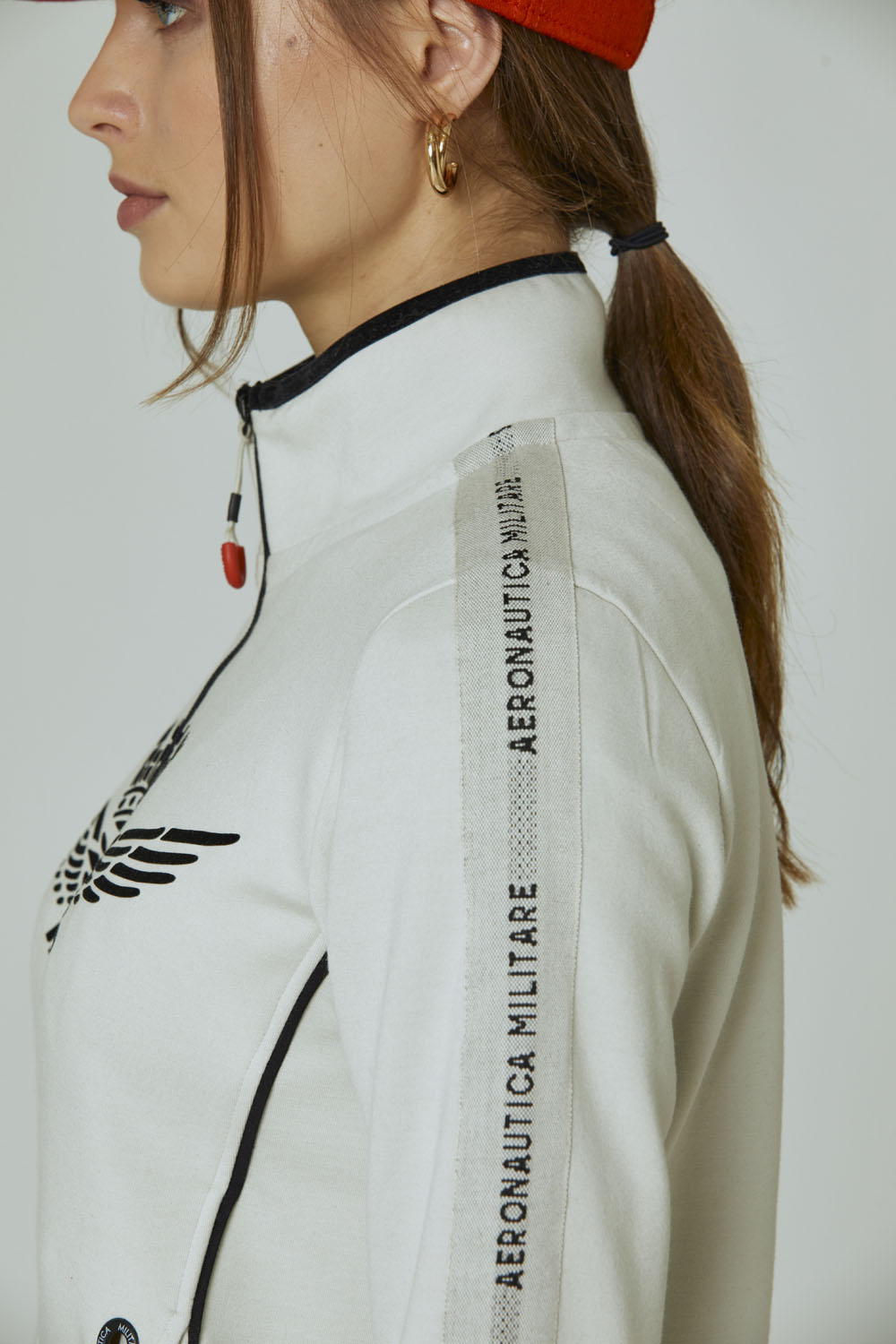 detail Mikina felpa full zip 222FE1731DF483