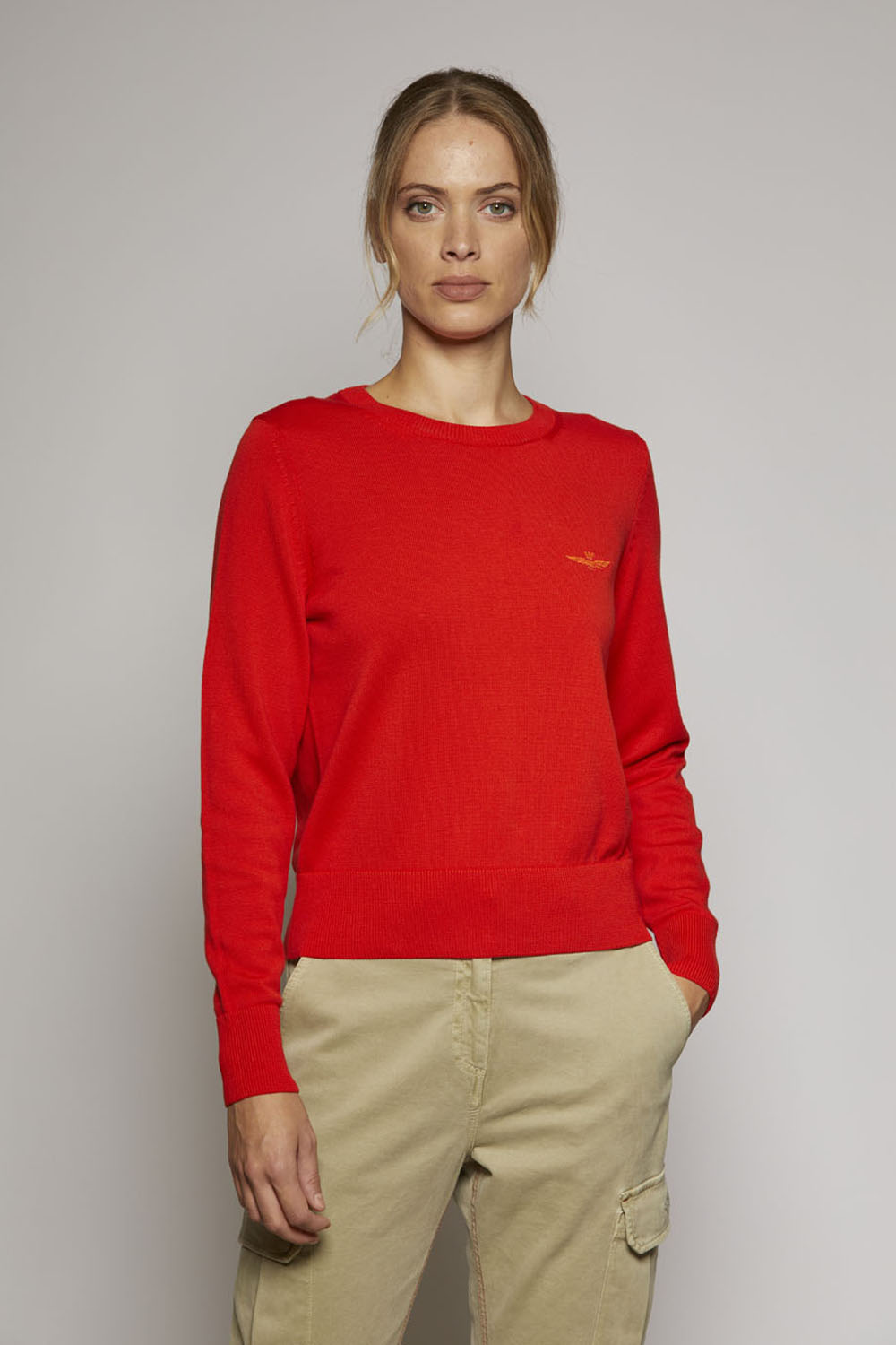 detail Svetr maglia girocollo 222MA1386DL237