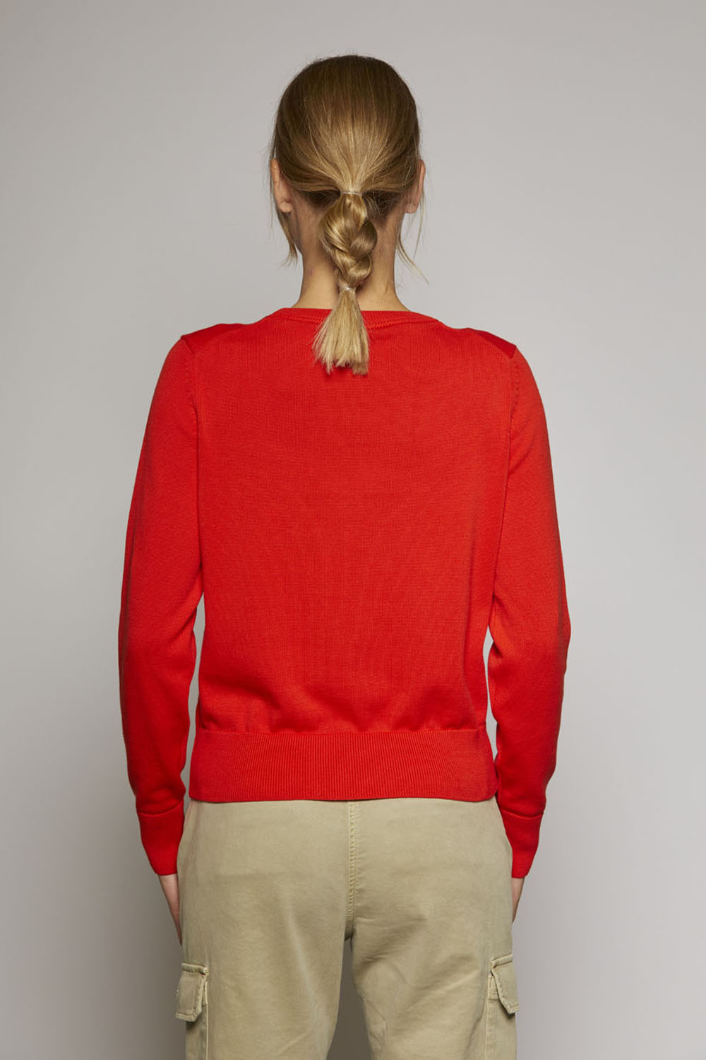 detail Svetr maglia girocollo 222MA1386DL237