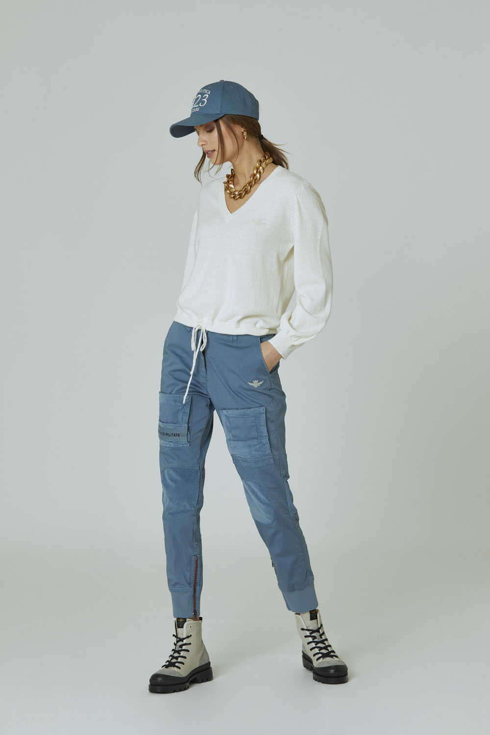 detail Kalhoty pantalone anti-g 222PA1496DCT3017