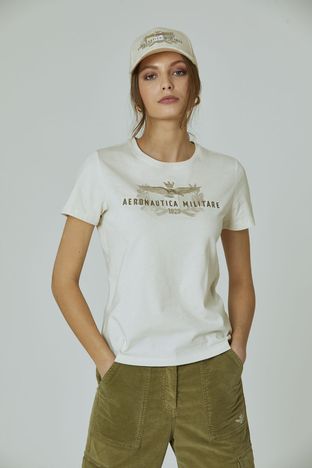 detail Tričko t-shirt girocollo 222TS2038DJ496