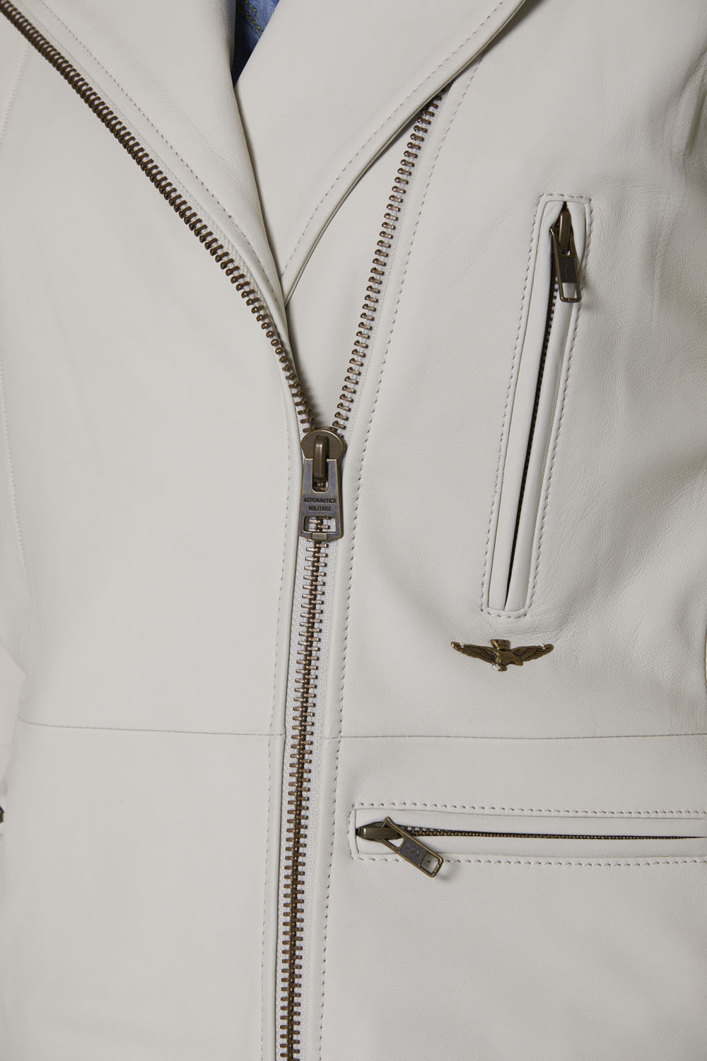 detail Bunda chiodo pelle 231PN6026DPL193