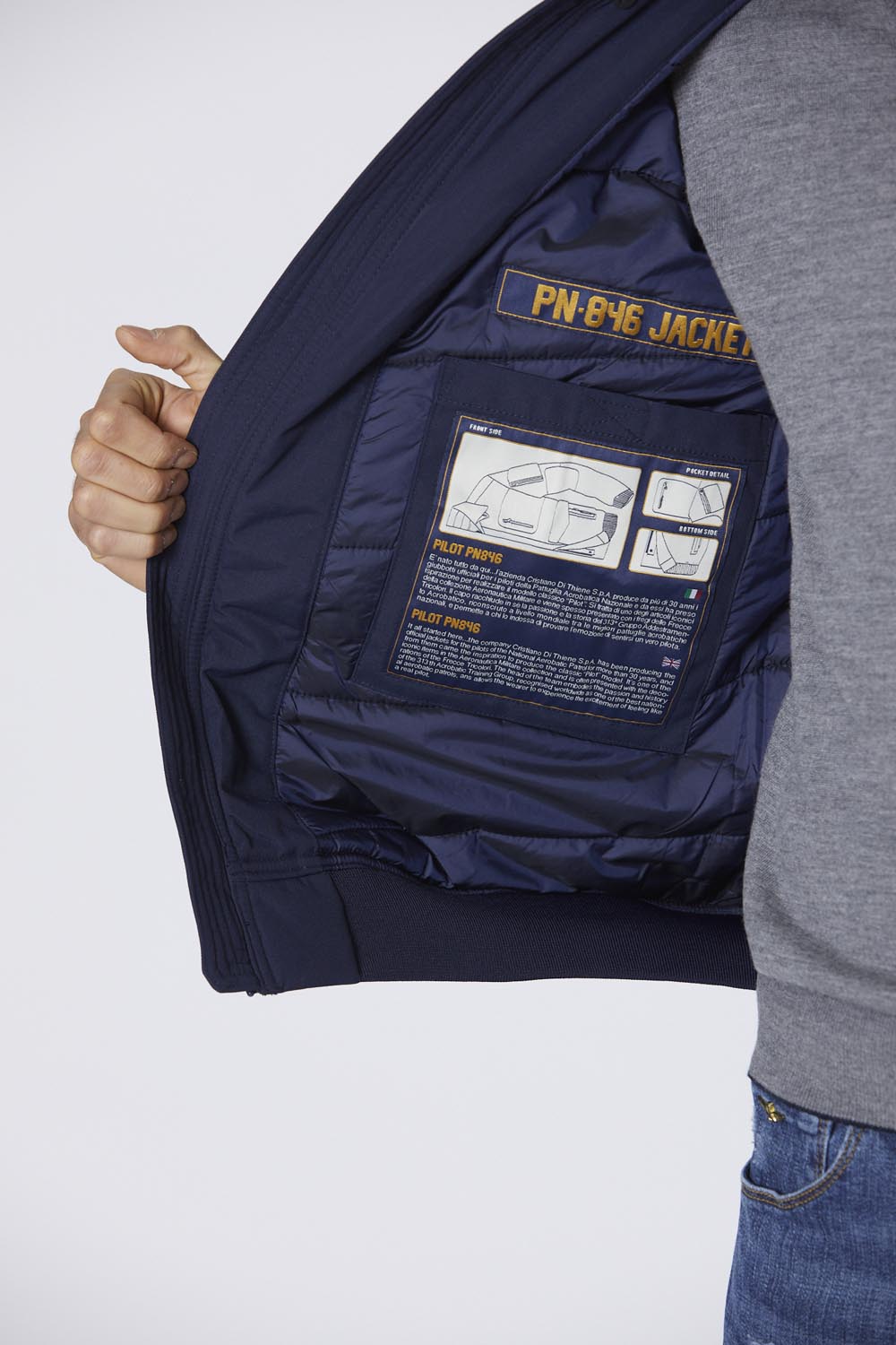 detail Bunda pilot 242AB2106CT3151