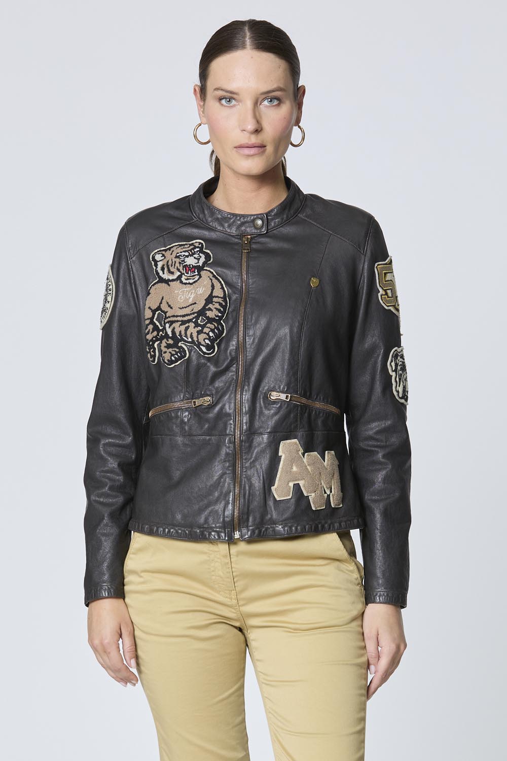 detail Bunda giubbino patch 251PN6048D1535