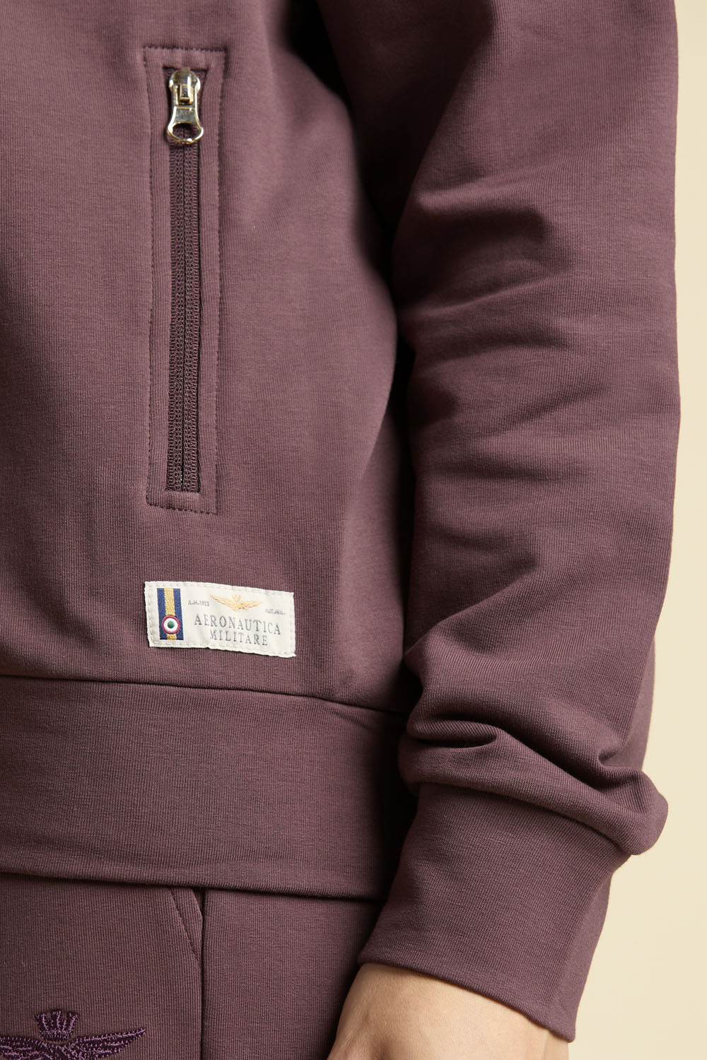 detail Mikina felpa full zip 252FE2061DF00663
