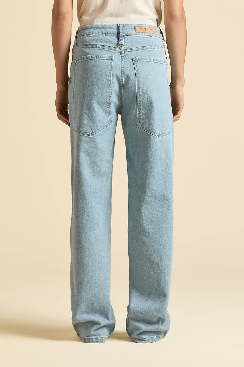 detail Kalhoty pantaloni palazzo 261PJ0208DCT04257