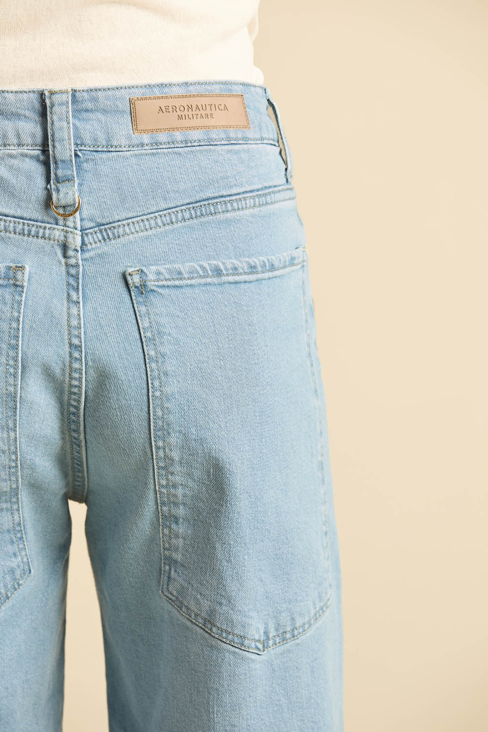 detail Kalhoty pantaloni palazzo 261PJ0208DCT04257