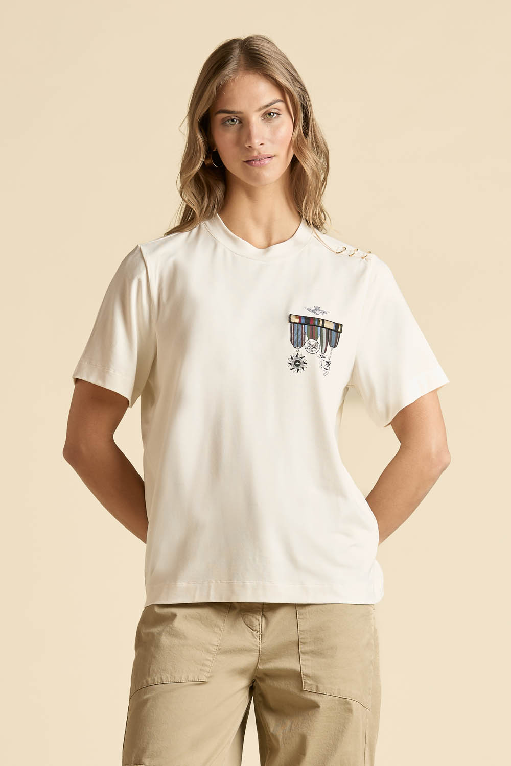 detail Tričko t-shirt manica corta 261TS2495DJ00728