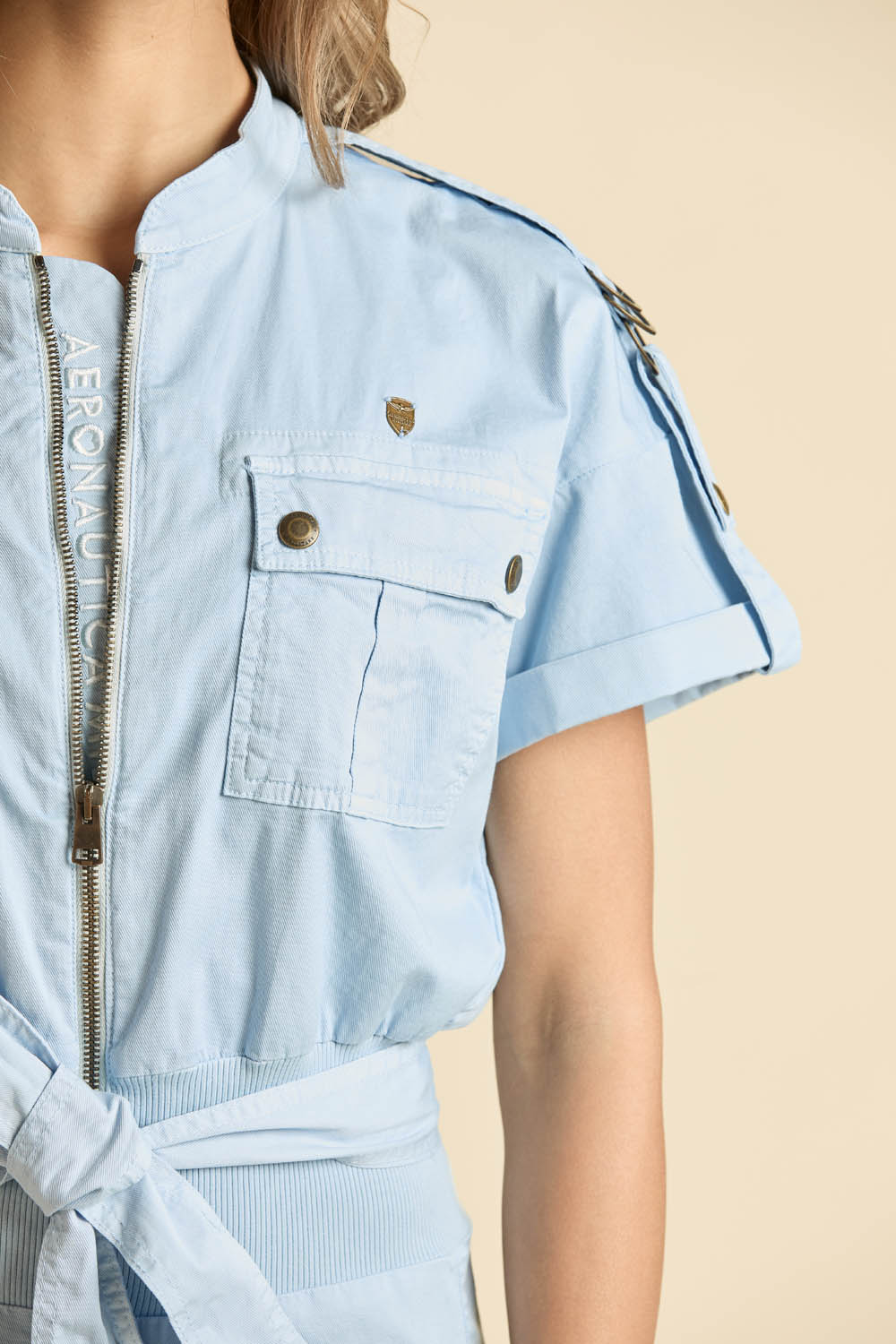 detail Overal tuta corta 261TU0161DCT04266