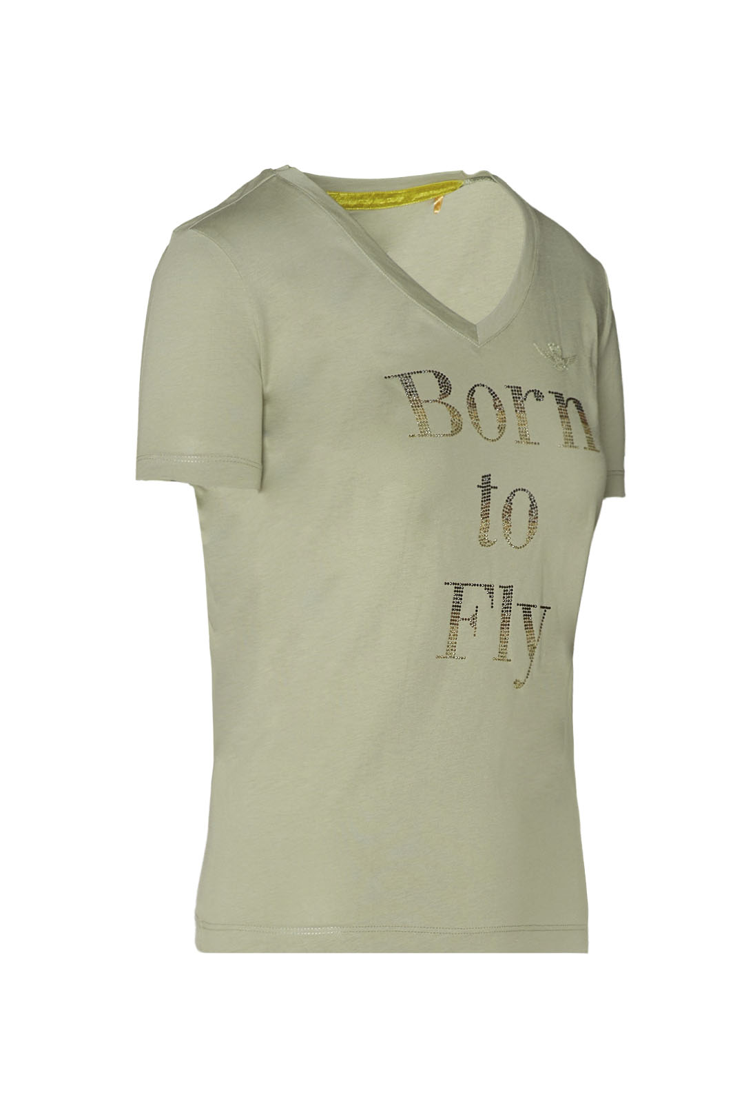 detail Tričko t-shirt scollo v 212TS1917DJ496