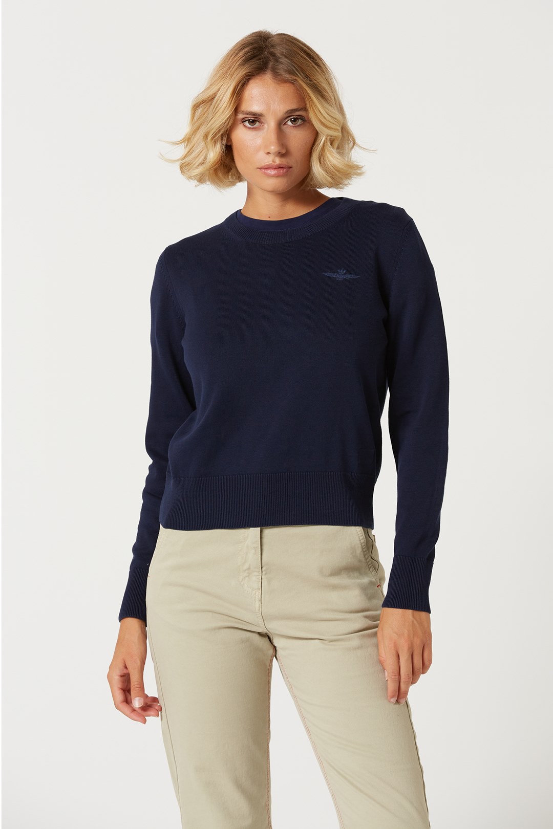 detail Svetr maglia girocollo 222MA1386DL237