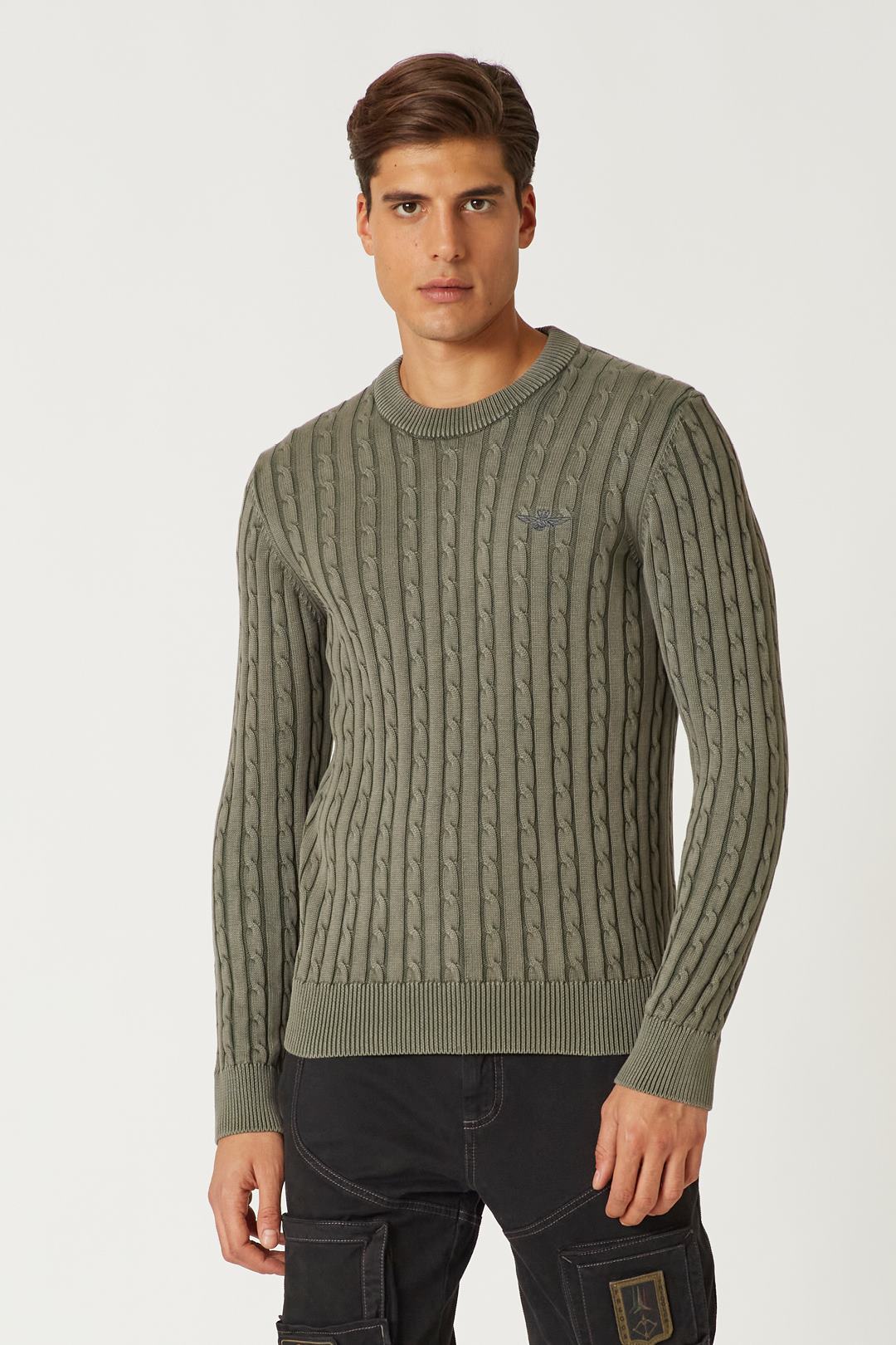 detail Svetr maglia girocollo 222MA1407L475