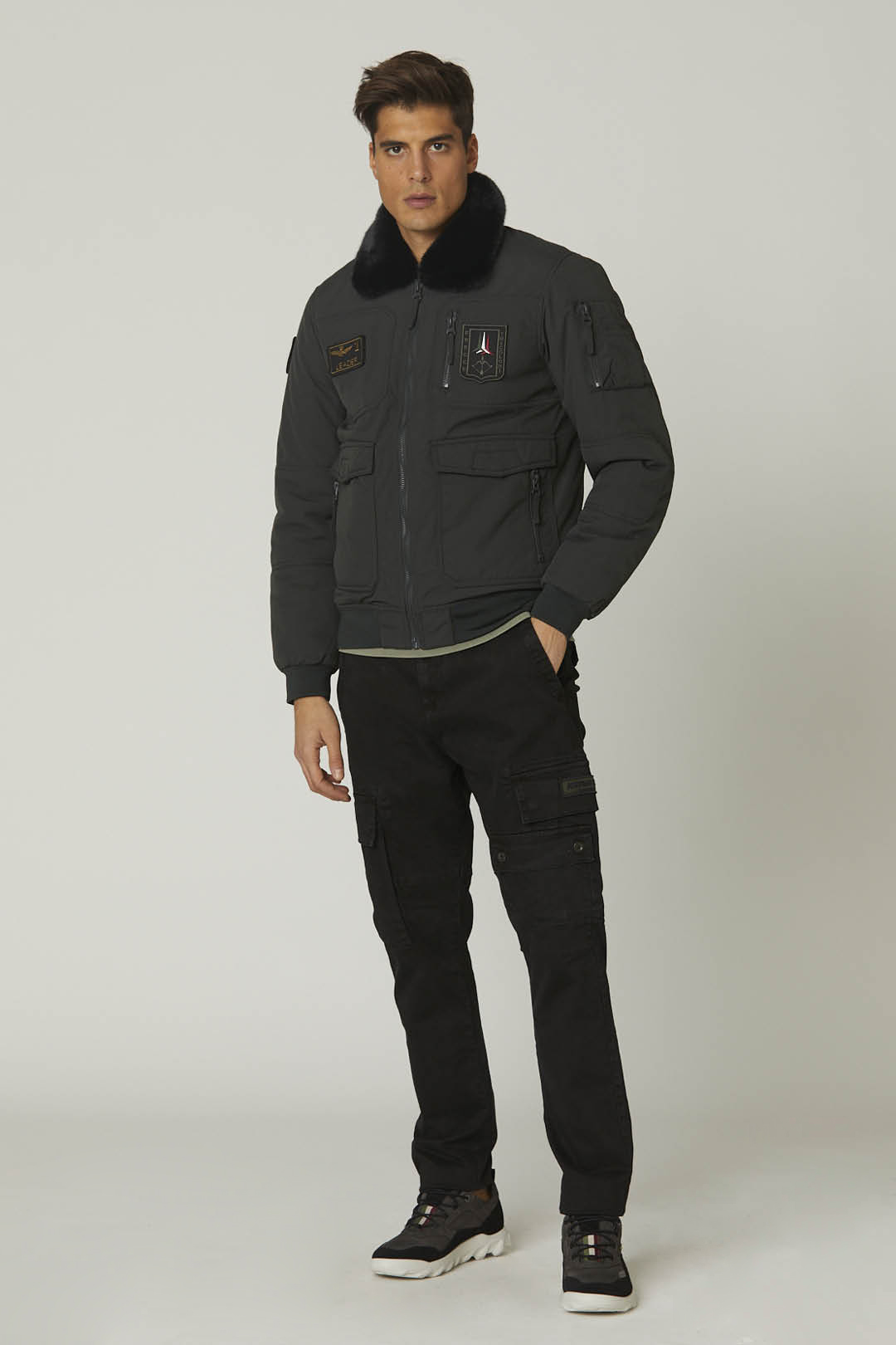 detail Kalhoty pantalone 232PA1550CT3163