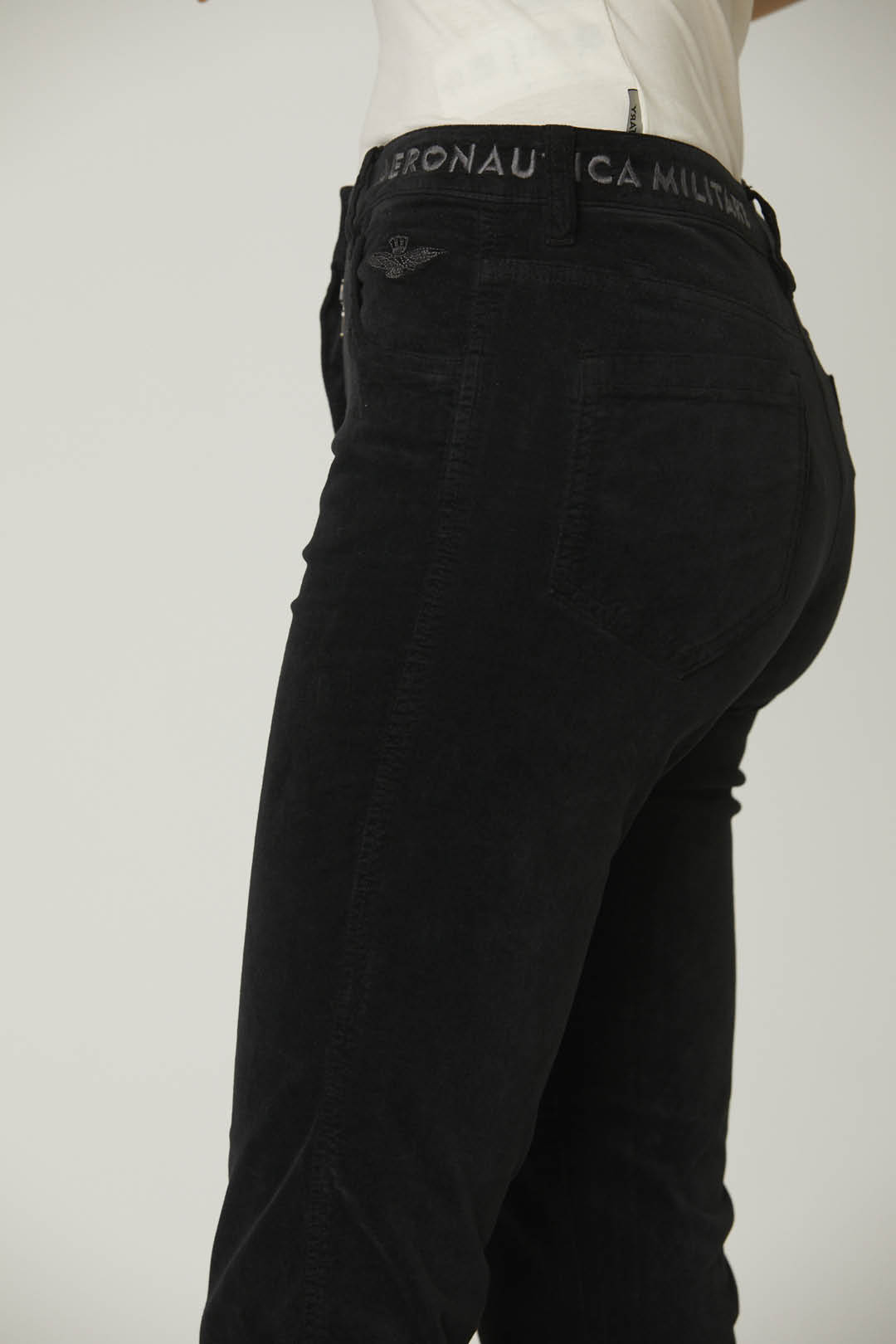 detail Kalhoty pantalone slim 232PA1569DCT2359