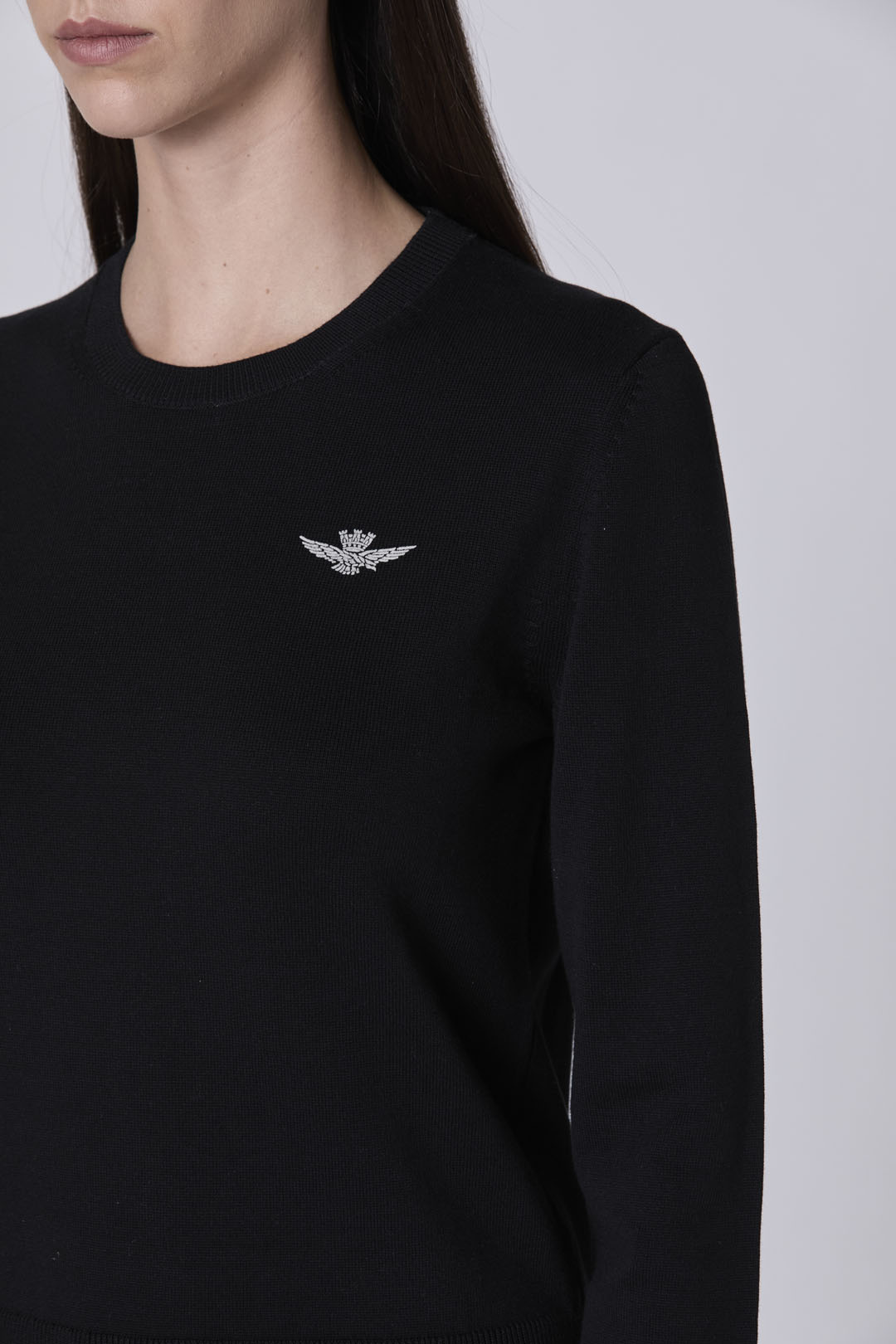 detail Svetr maglia girocollo 242MA1532DL237