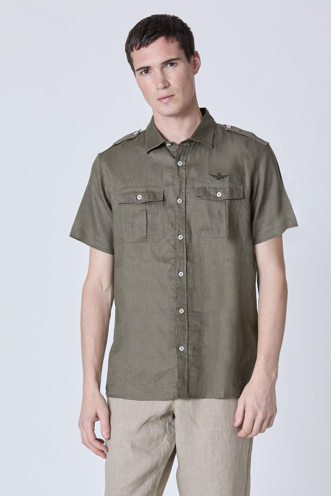 detail Košile camicia m.c. 251CA1278CT3089