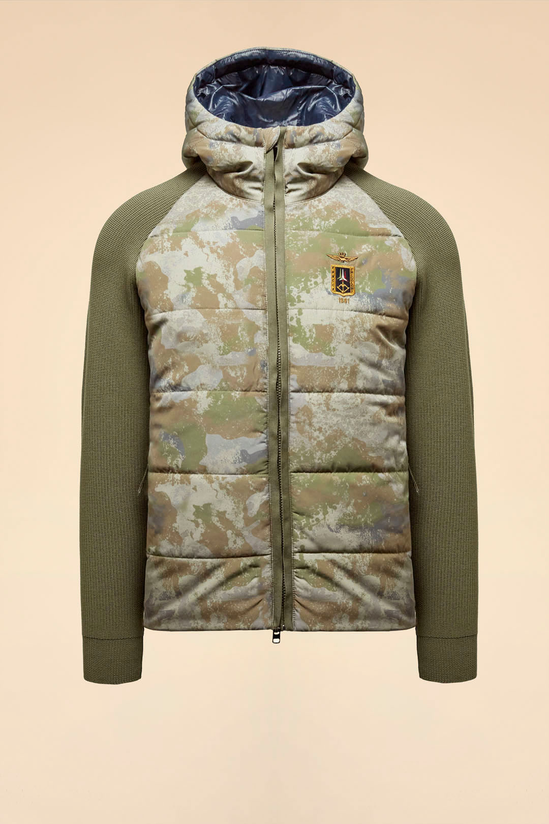 detail Bunda giubbino con cappuccio 262AM1389UCL00006
