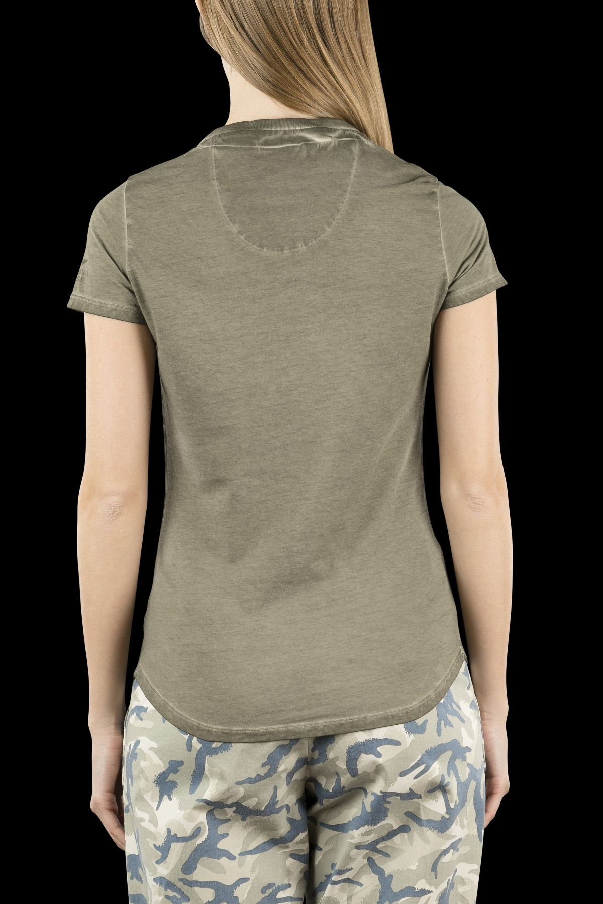 detail T-shirt scollo v 171TS1412DJ366