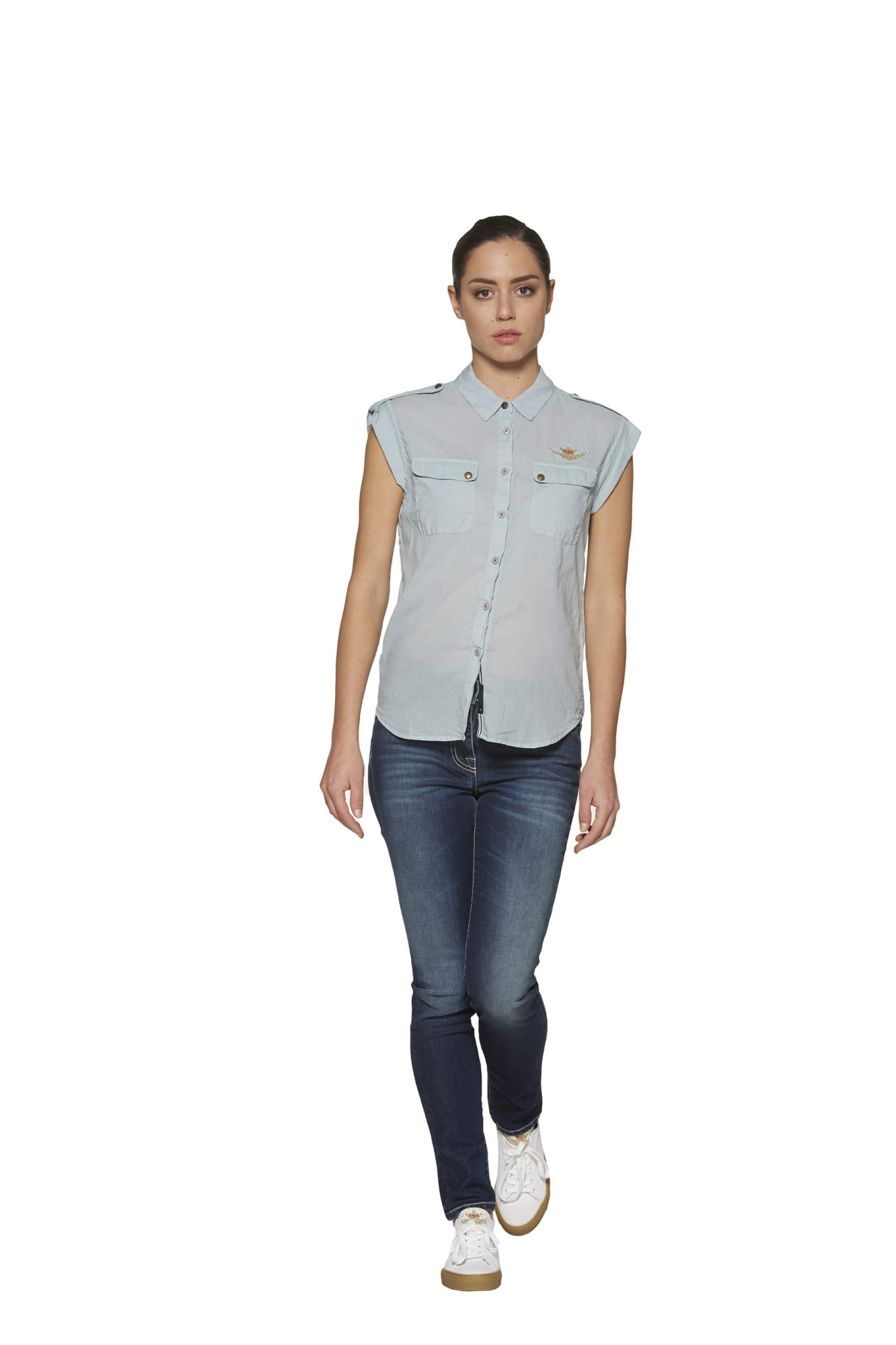 detail Košile camicia manica corta 191CA1108DCT2475