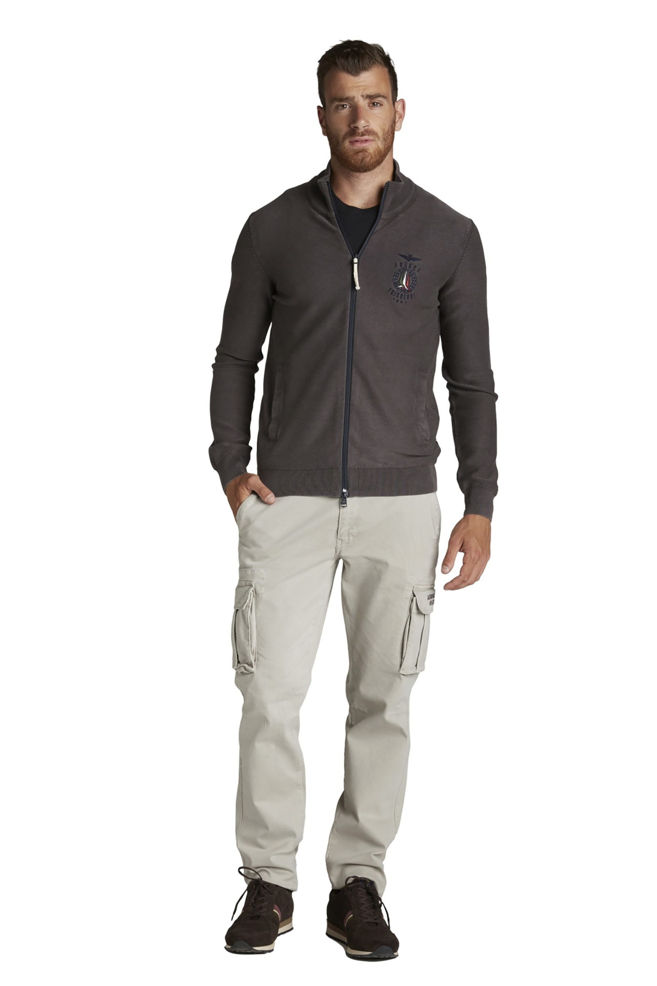 detail Svetr maglia c zip 202MA1298L282