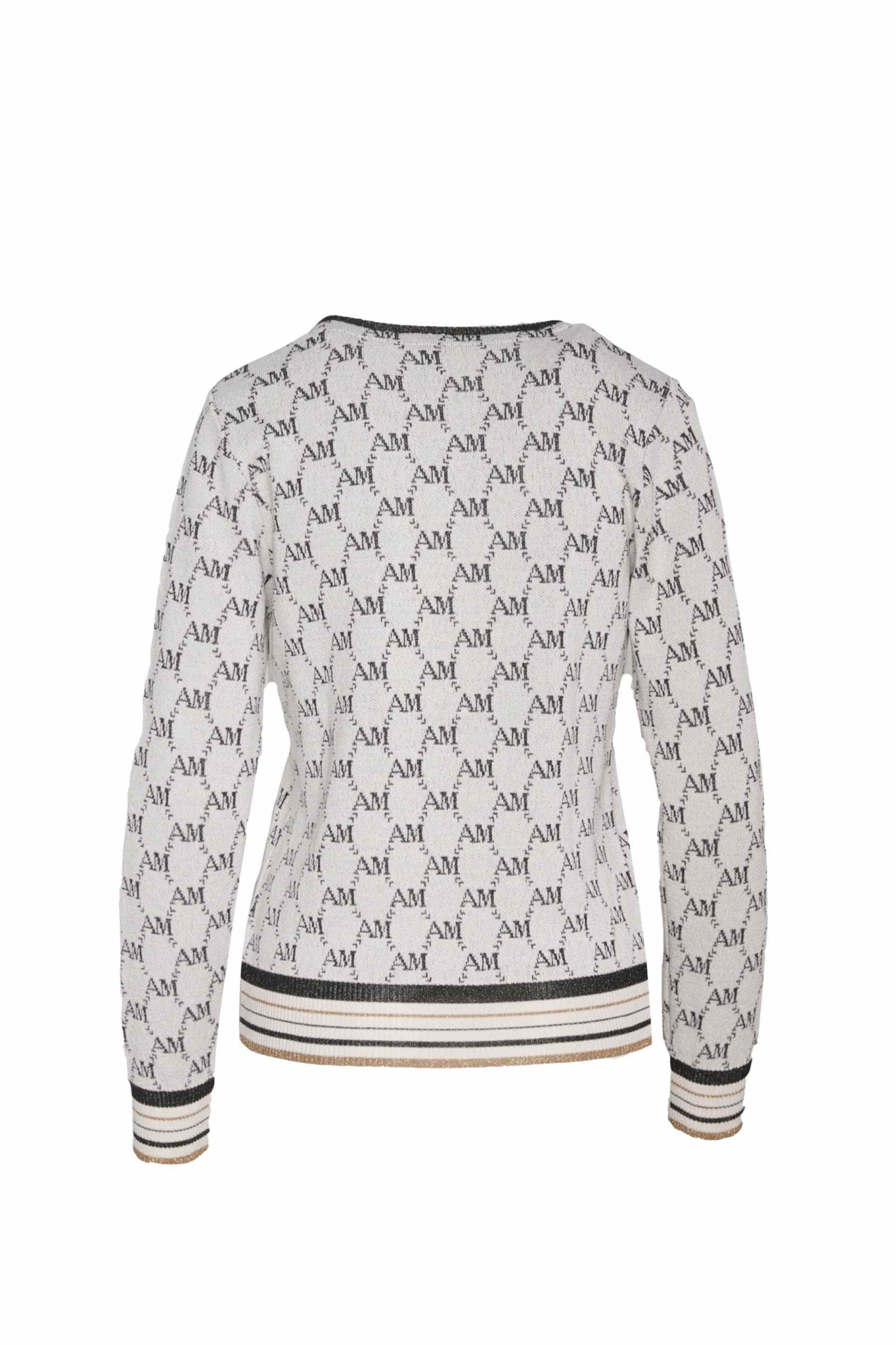 detail Svetr maglia all-over 202MA1310DL423