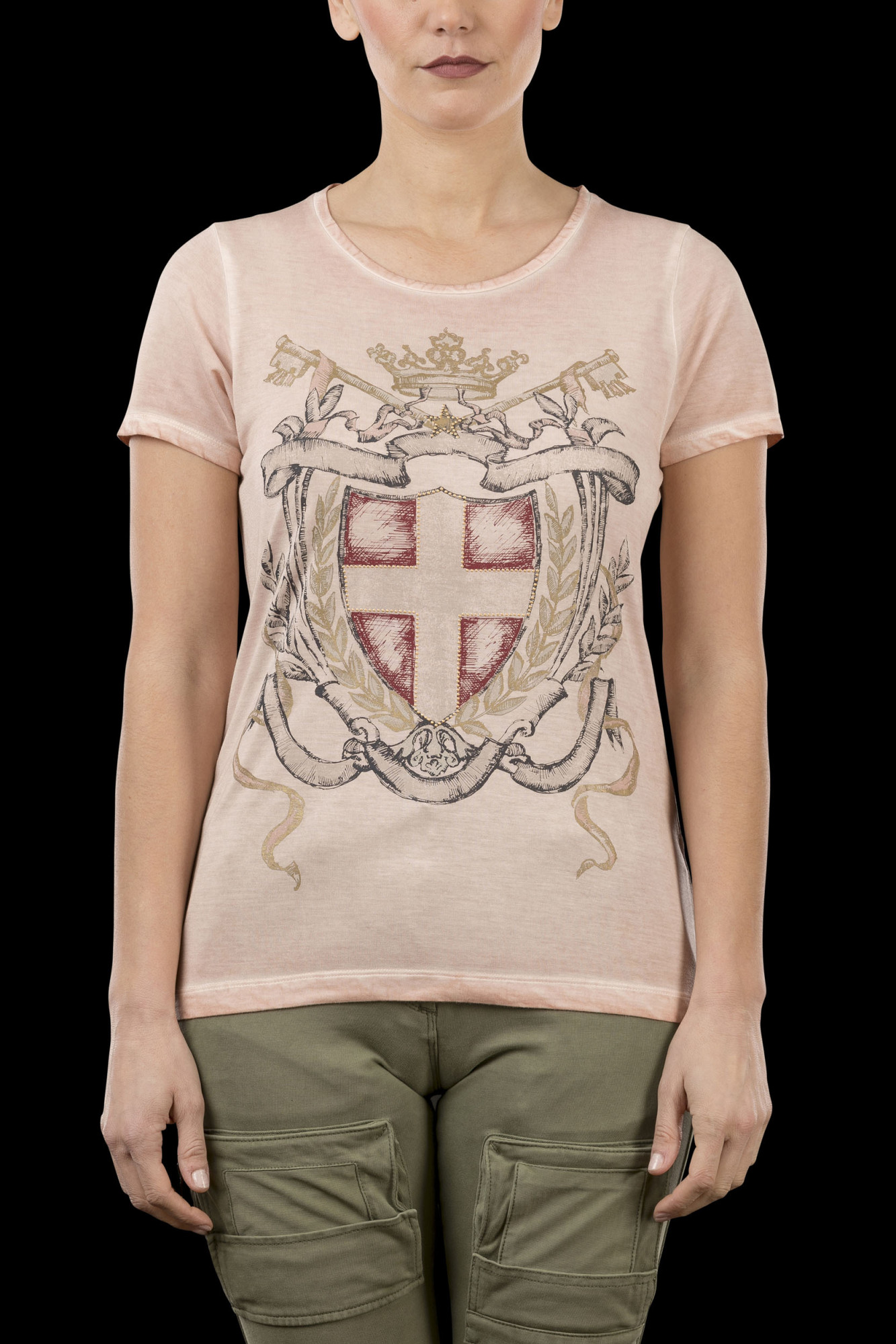 detail Tričko t-shirt m.c. 181TS1501DJ213