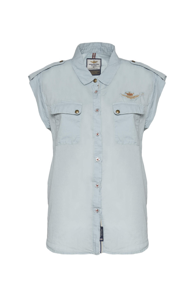 Košile camicia manica corta 191CA1108DCT2475