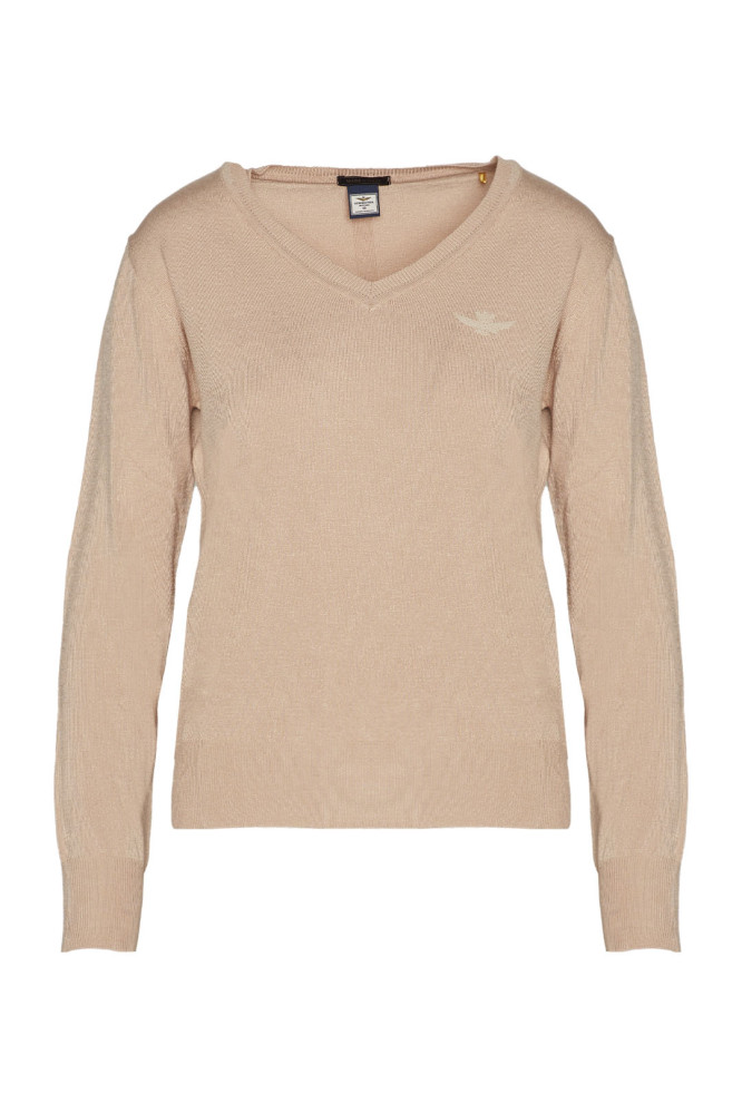 Svetr maglione scollo v 222MA1414DL477