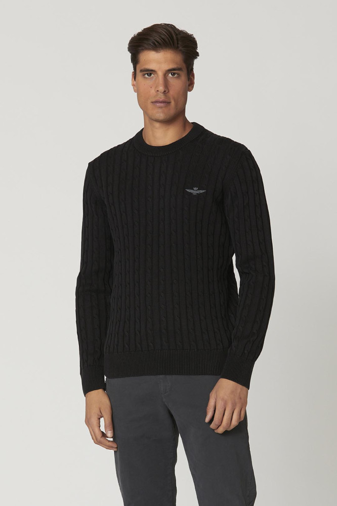 Svetr maglia girocollo 232MA1407L475