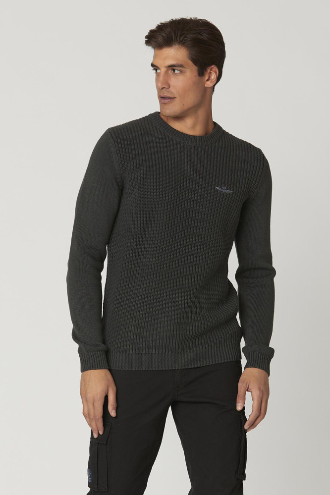 Svetr maglia girocollo 232MA1453L409