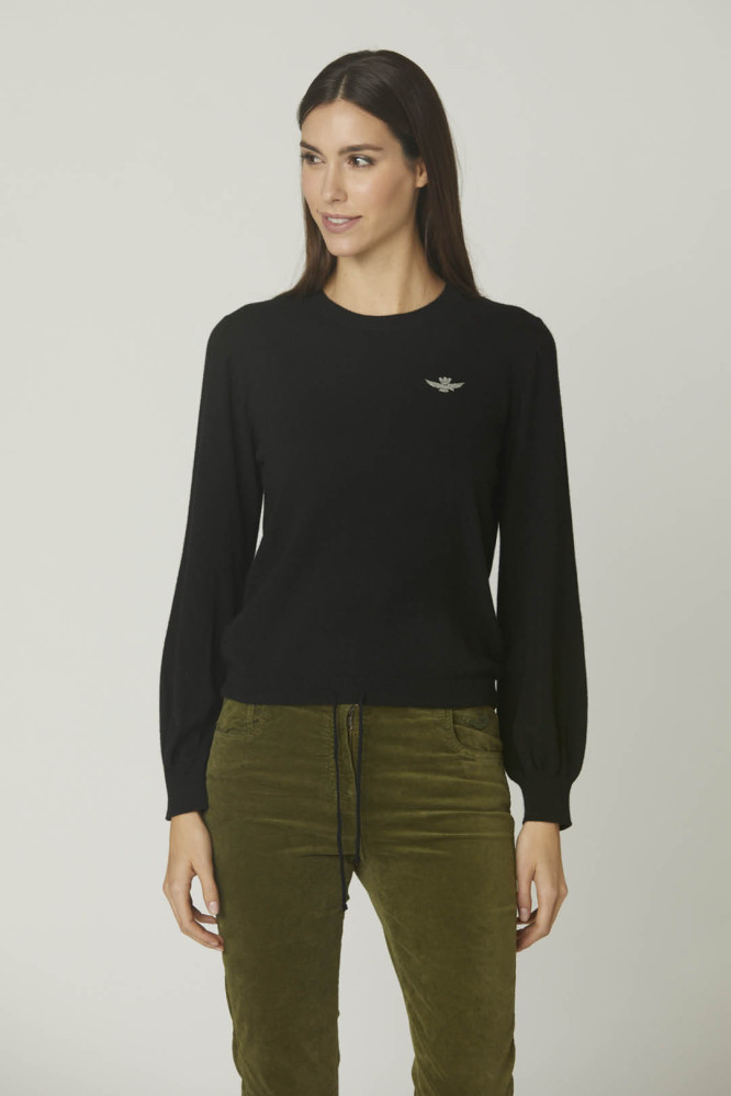 Svetr maglia girocollo 232MA1465DL476