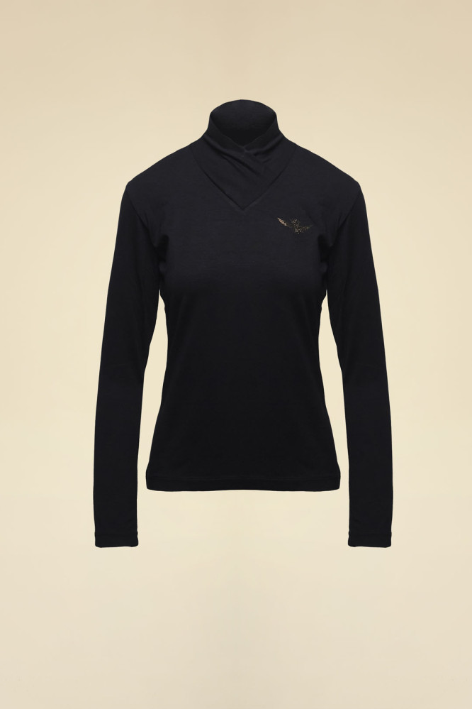 Tričko t-shirt manica lunga 252TS2455DJ00637