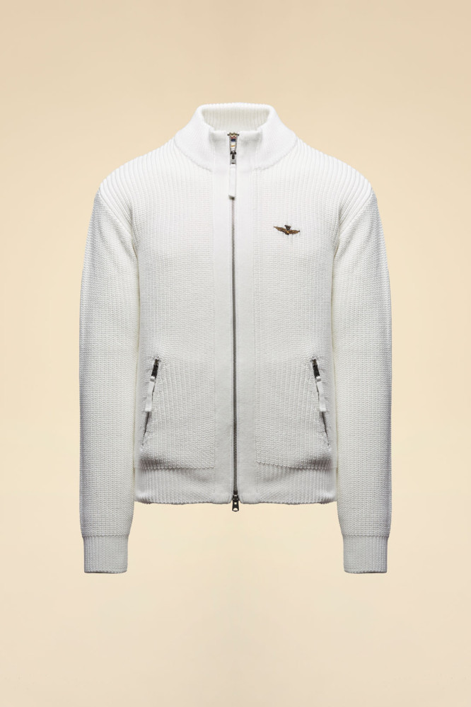 Svetr maglia full zip 262MA1664UL00409